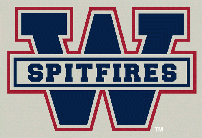 Windsor Spitfires 2006-2009 alternate logo iron on transfers for clothing...